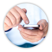 person on phone